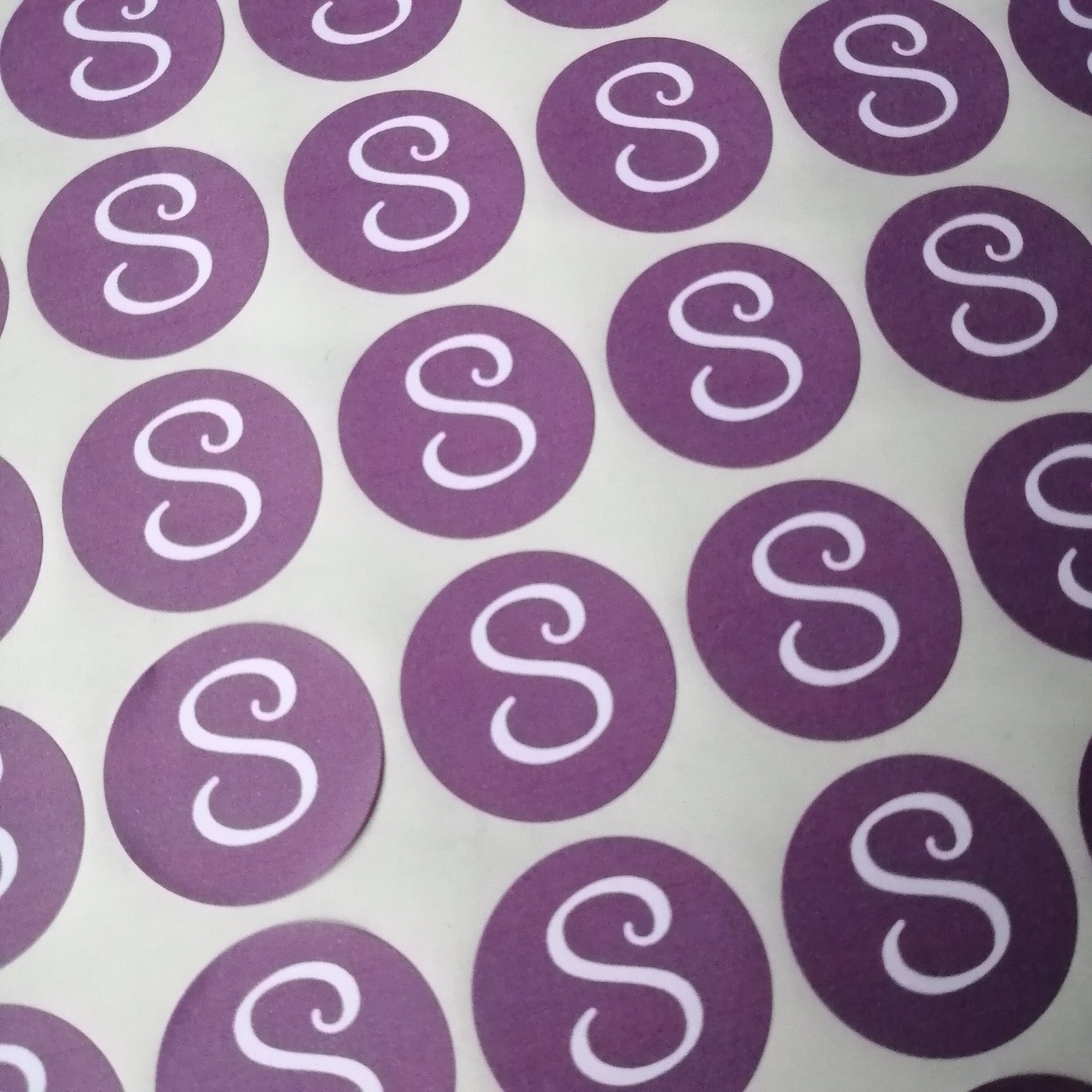 Initial stickers 2.5cm - Bluesky's creation