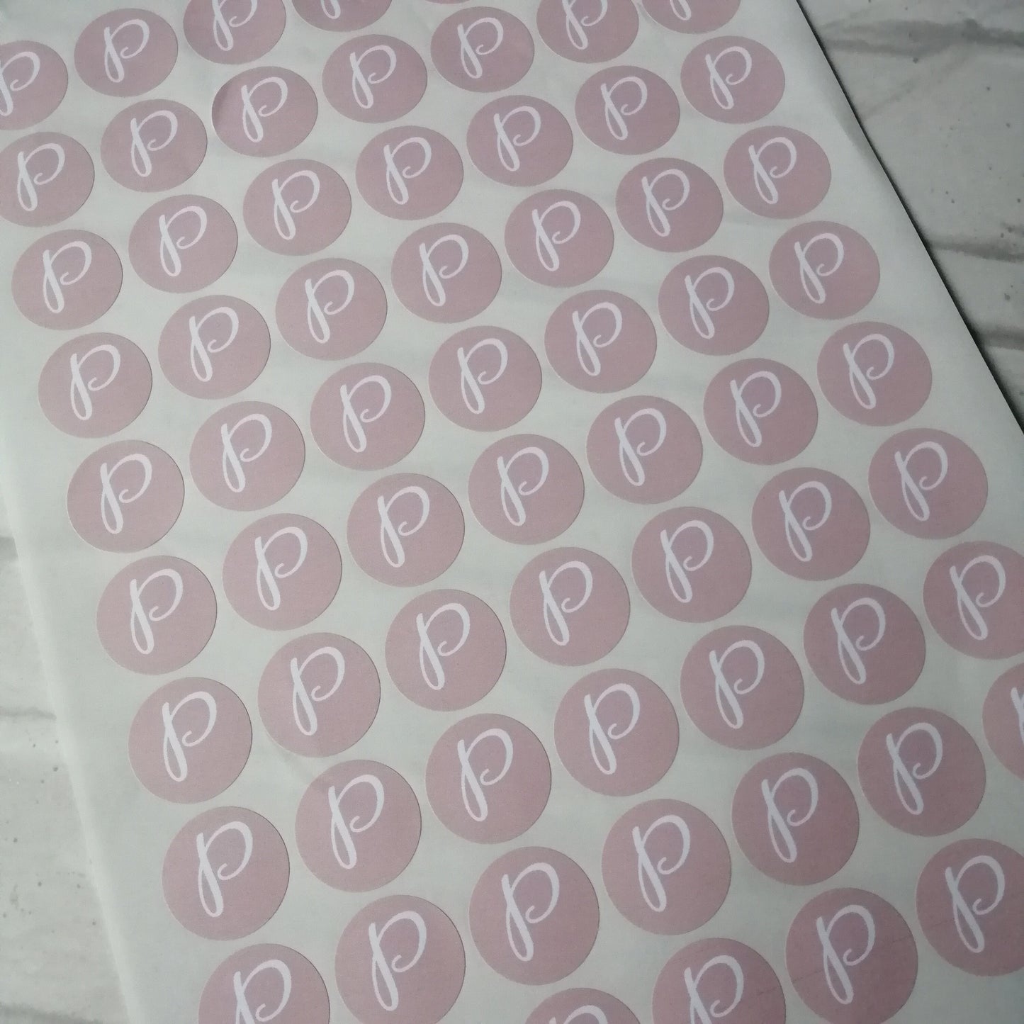 Initial stickers 2.5cm - Bluesky's creation