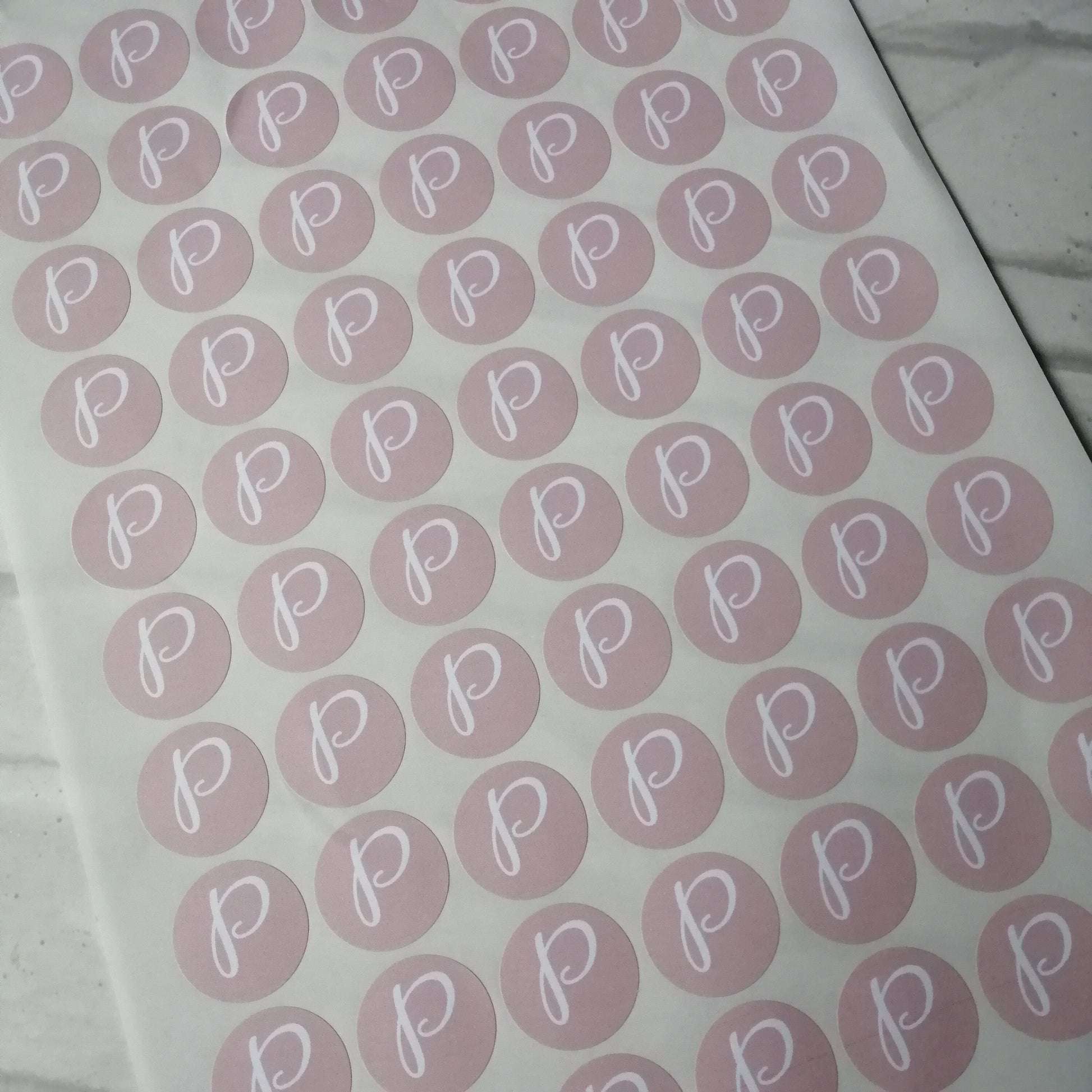 Initial stickers 2.5cm - Bluesky's creation