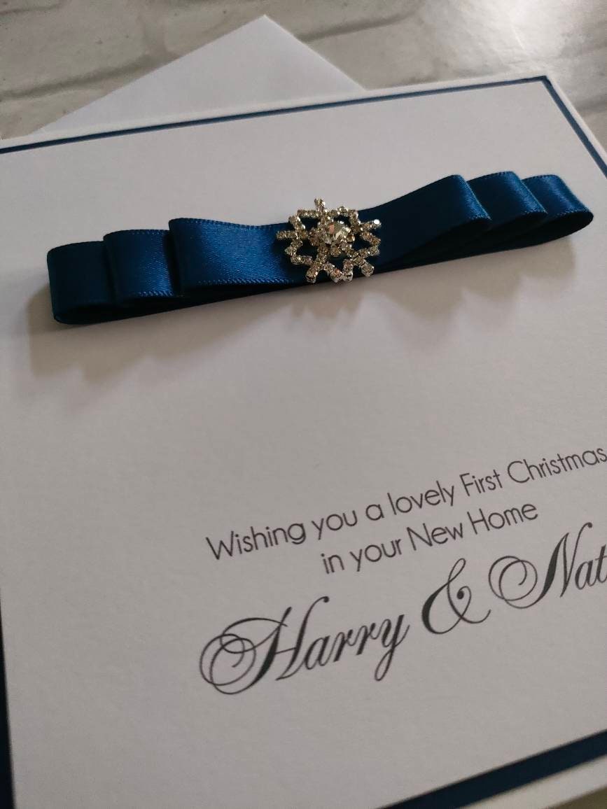 First Christmas in your New Home Card - Bluesky's creation