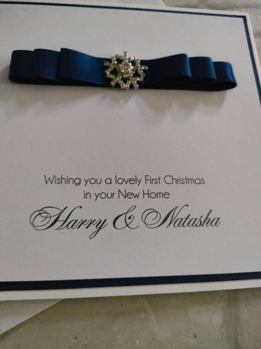 First Christmas in your New Home Card - Bluesky's creation