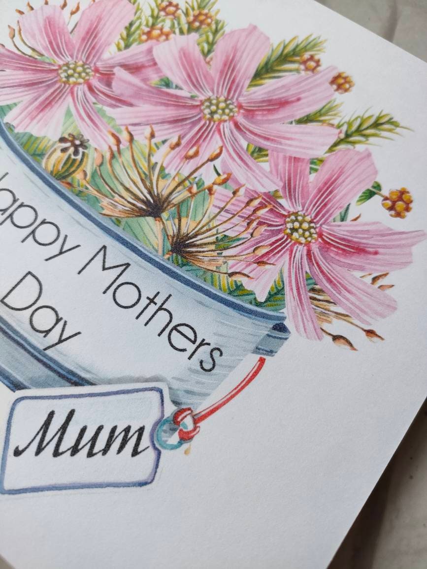 Mother's Day Flower basket arrangement - Bluesky's creation