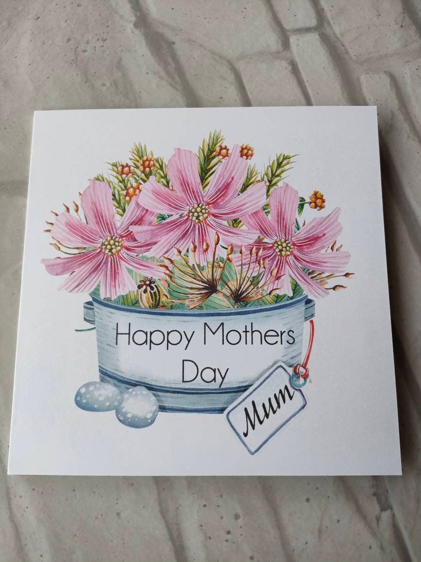 Mother's Day Flower basket arrangement - Bluesky's creation