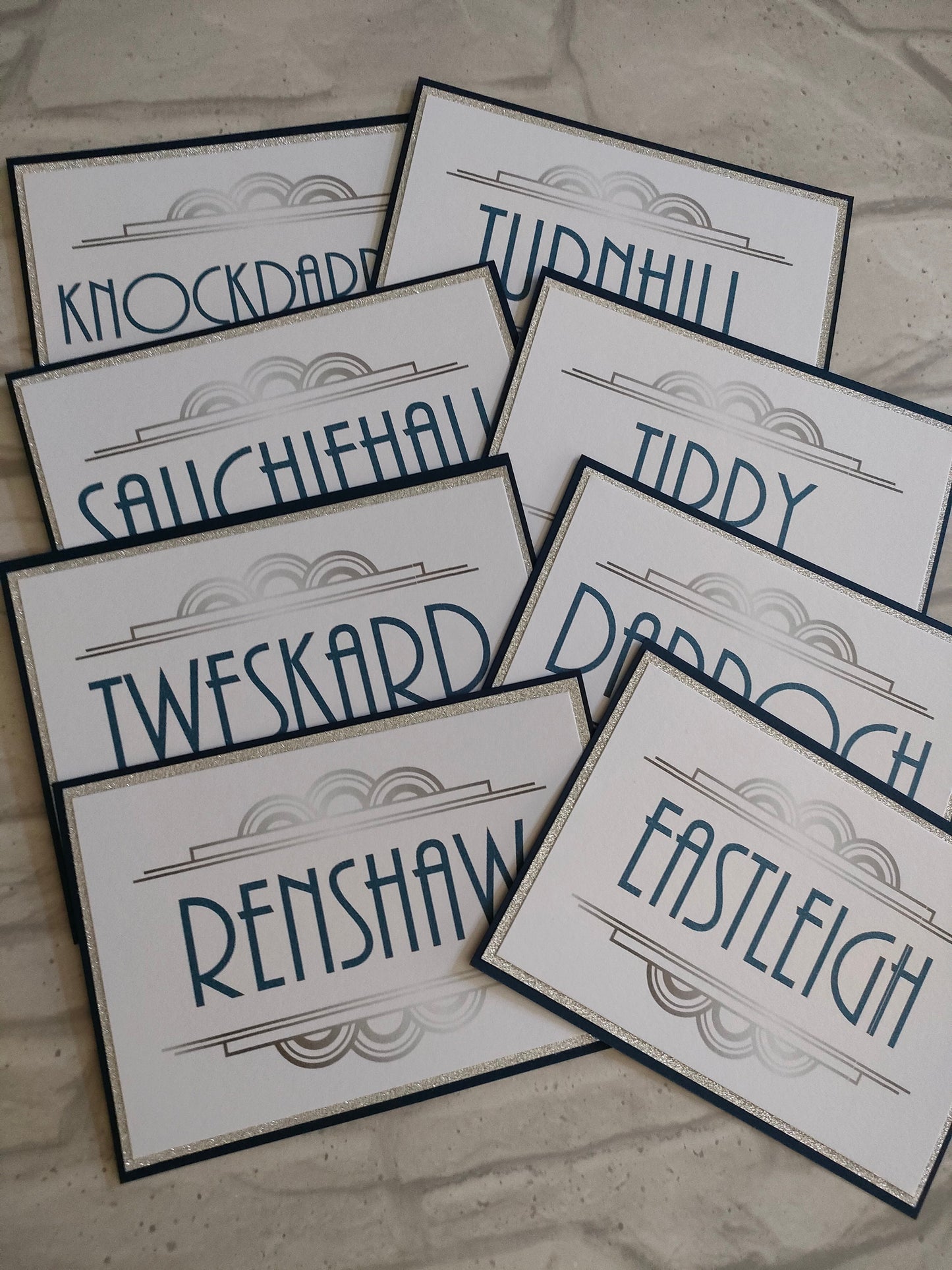 Gatsby Glitter Number / Name - Bluesky's creation