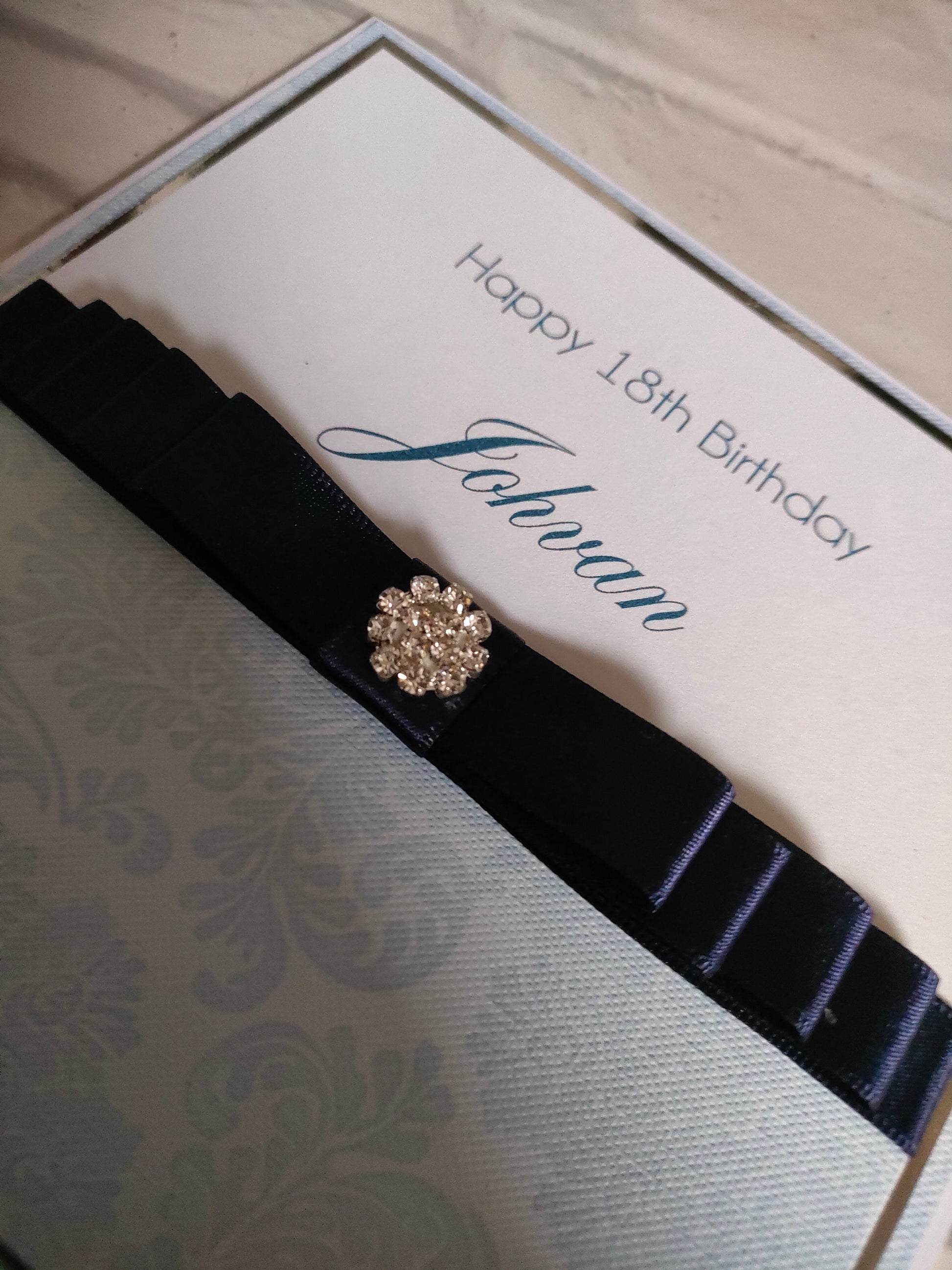 Navy Blue 18th Birthday - Bluesky's creation