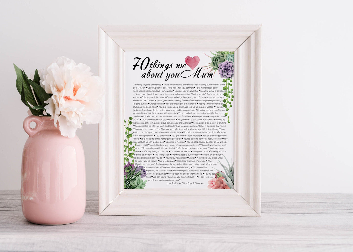 70 Reasons Why We Love You - Bluesky's creation