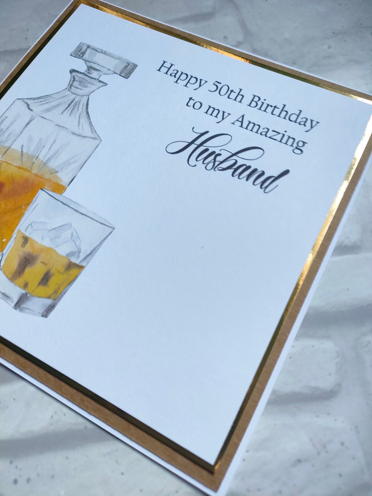 50th Whiskey Card - Bluesky's creation
