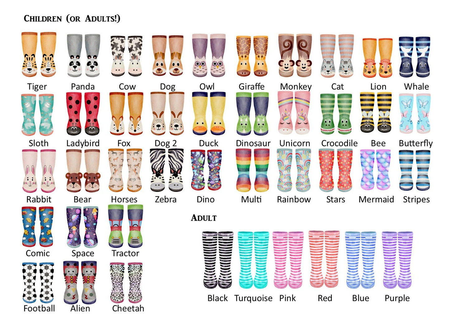 Fun Wellington Family Print - Bluesky's creation