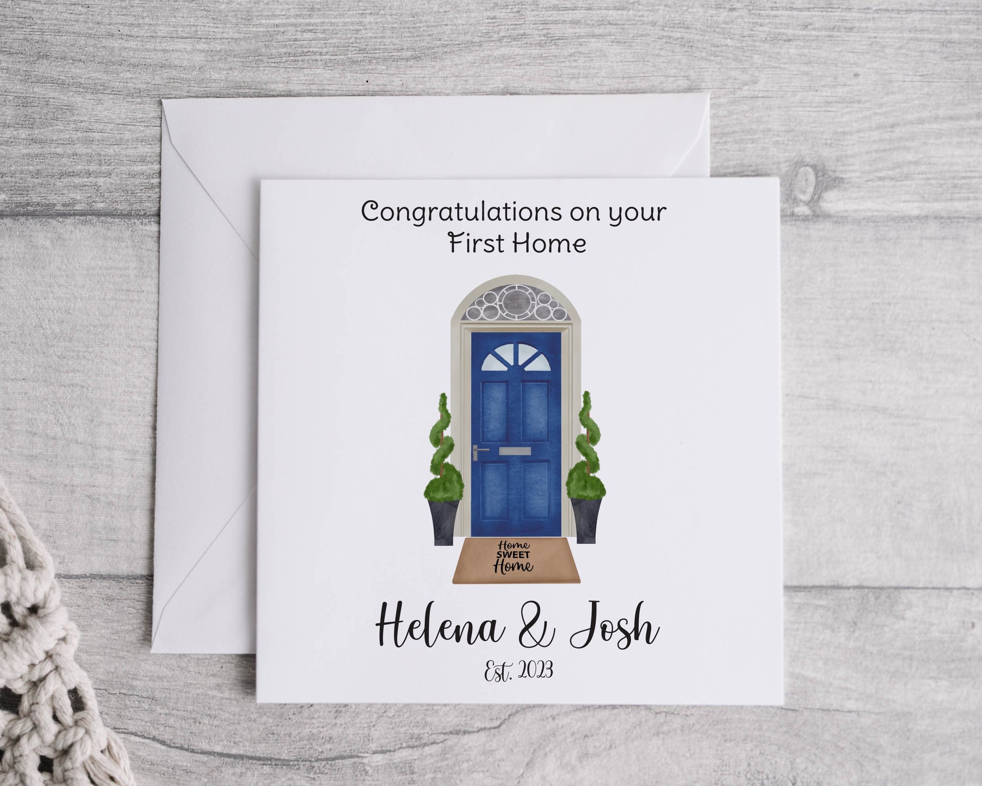New Home Front Door Card - Bluesky's creation