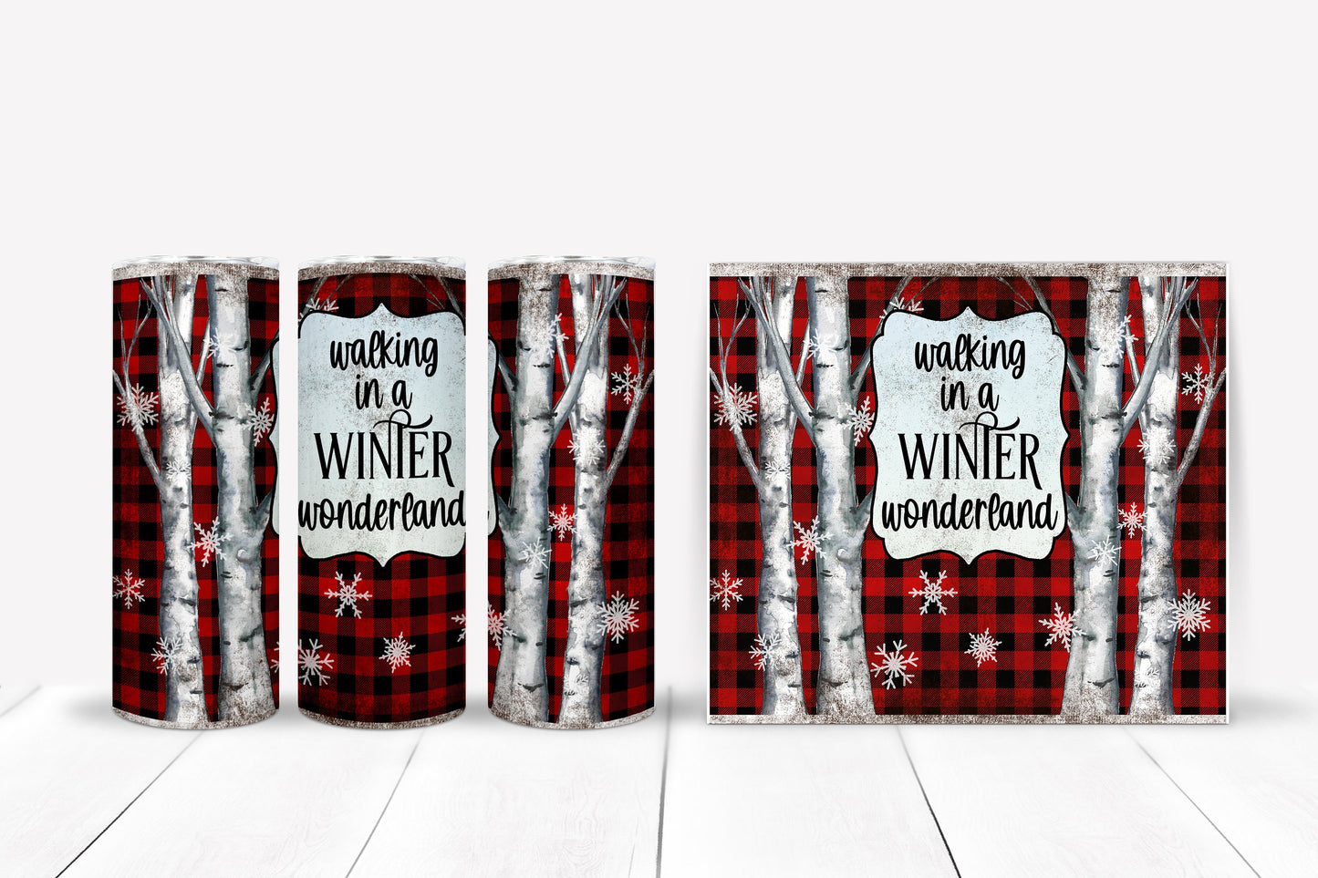 Walking in a winter Wonderland - Bluesky's creation