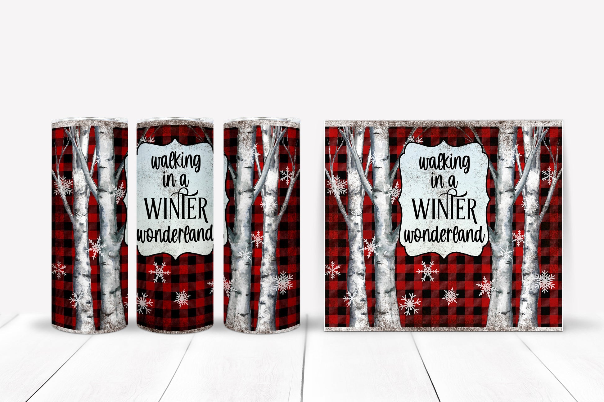Walking in a winter Wonderland - Bluesky's creation