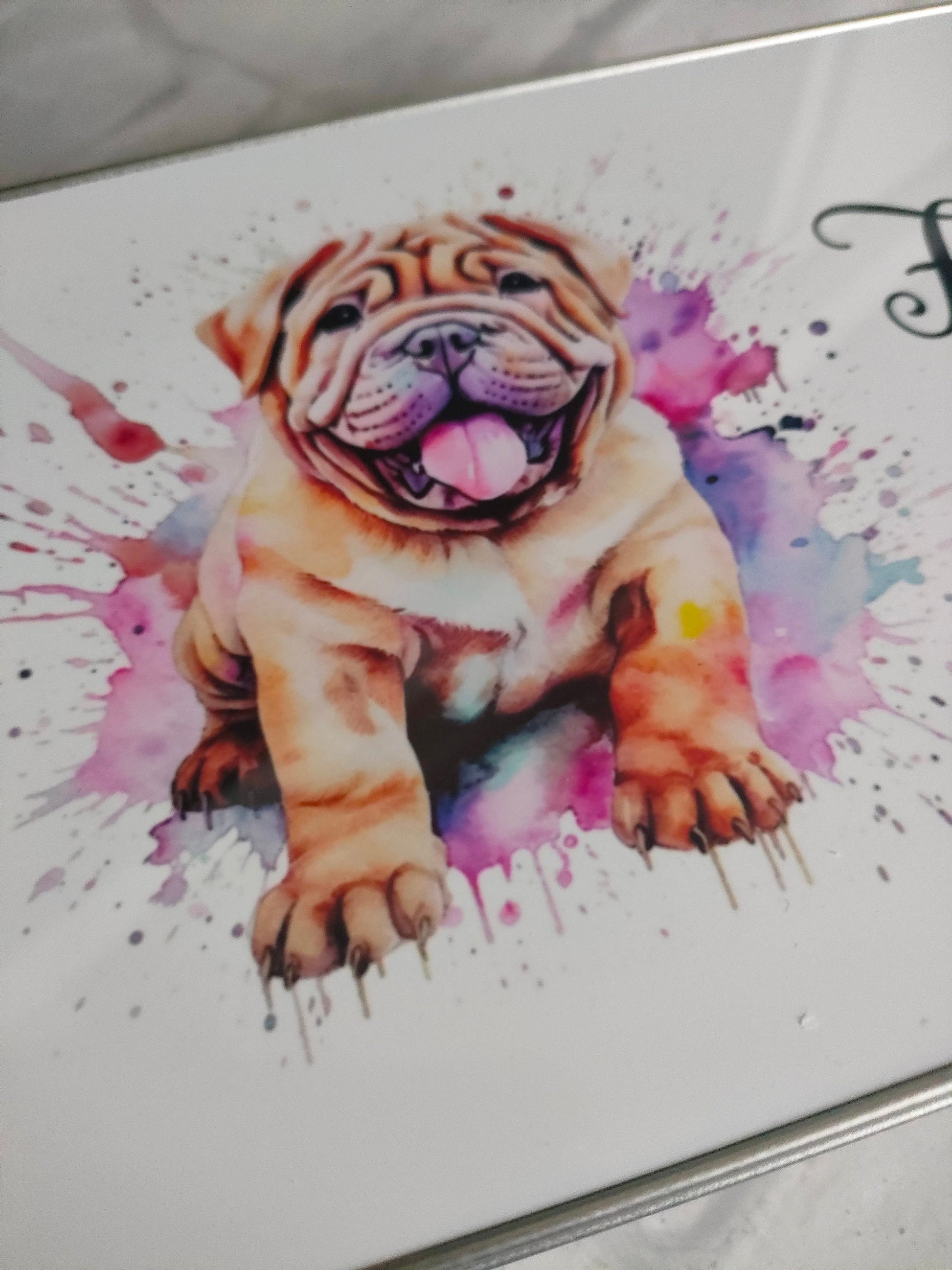 Dog treat tin - Bluesky's creation