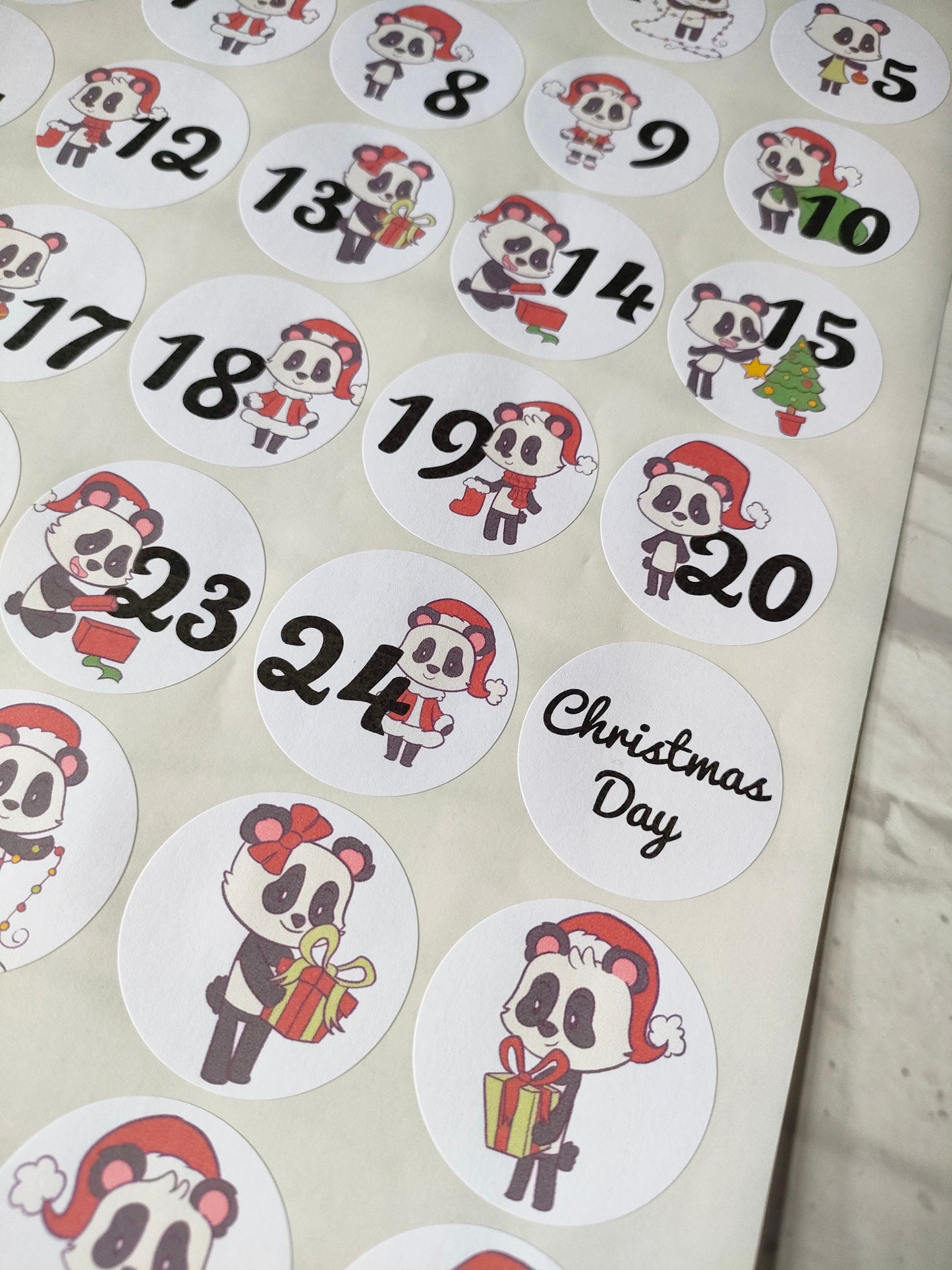 Panda advent 3.7cm - Bluesky's creation