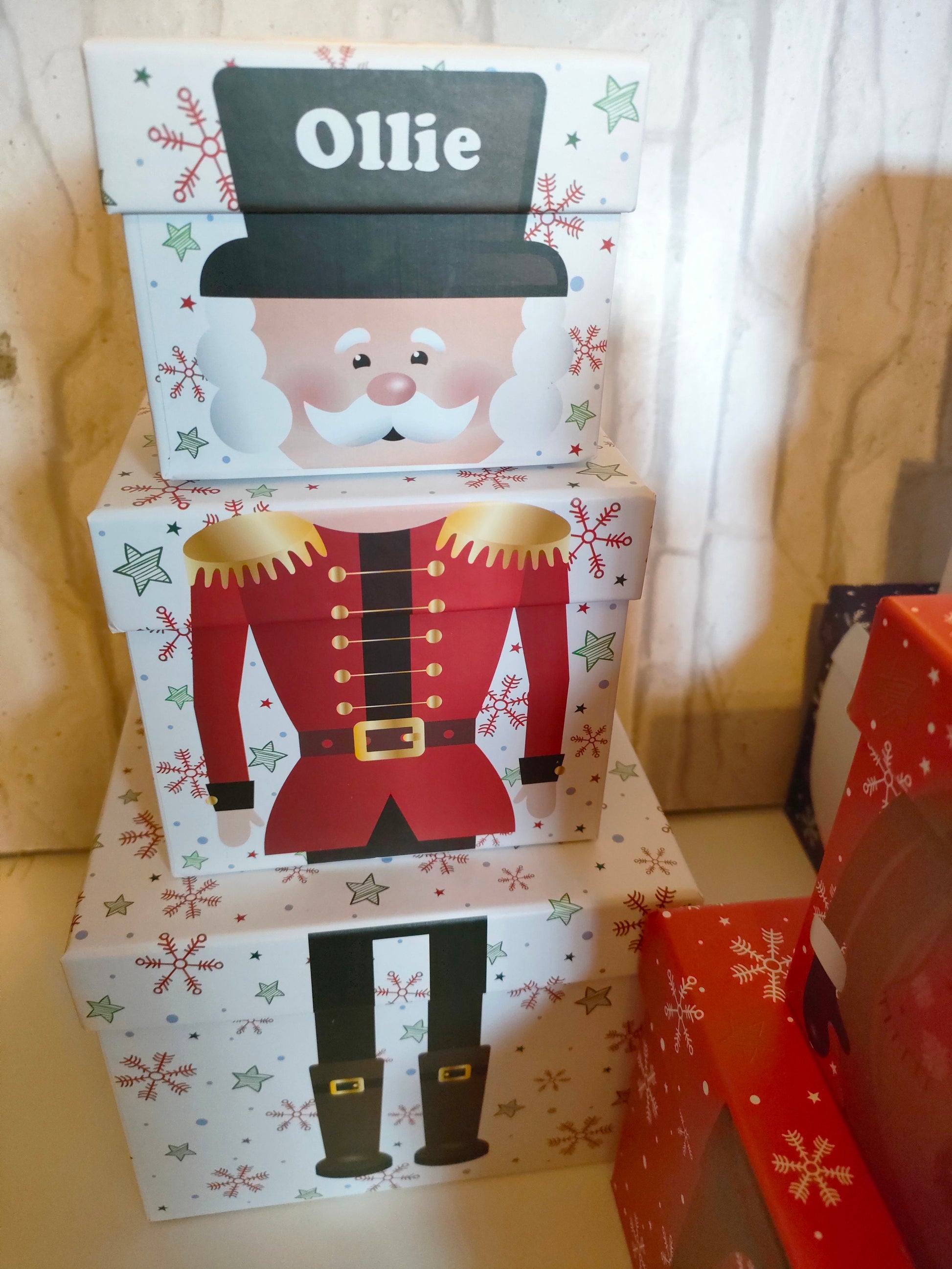 Personalised Christmas Gift Boxes - Bluesky's creation