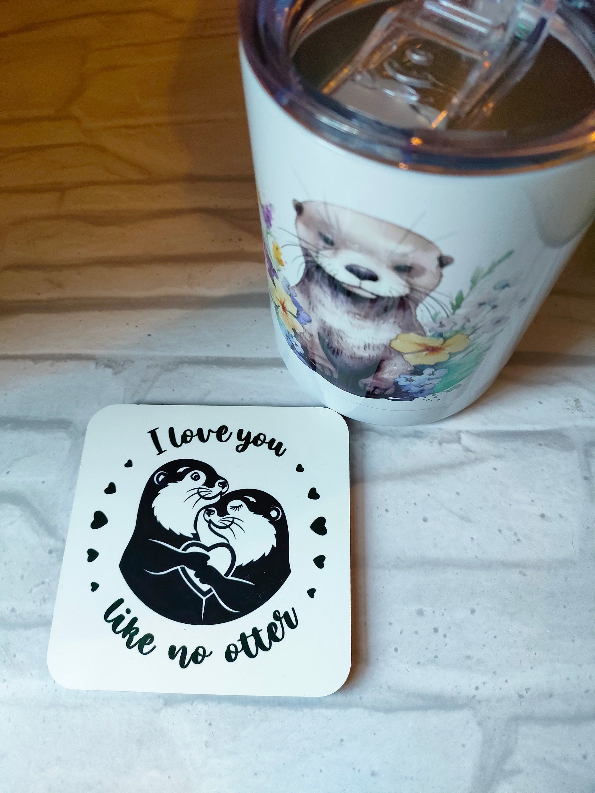 I love you like no Otter coaster - Bluesky's creation