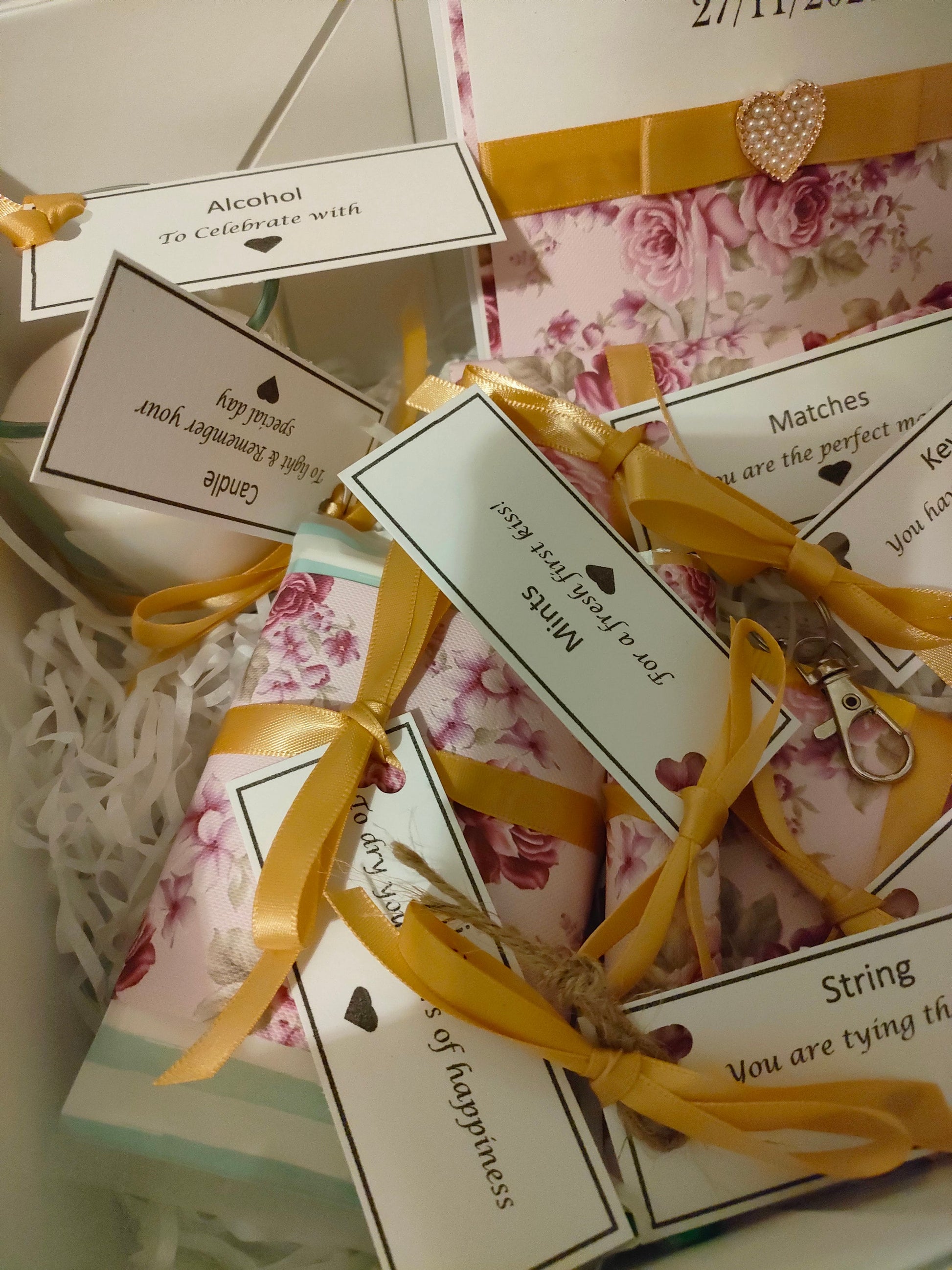 Couple Wedding Day Keepsake - Bluesky's creation