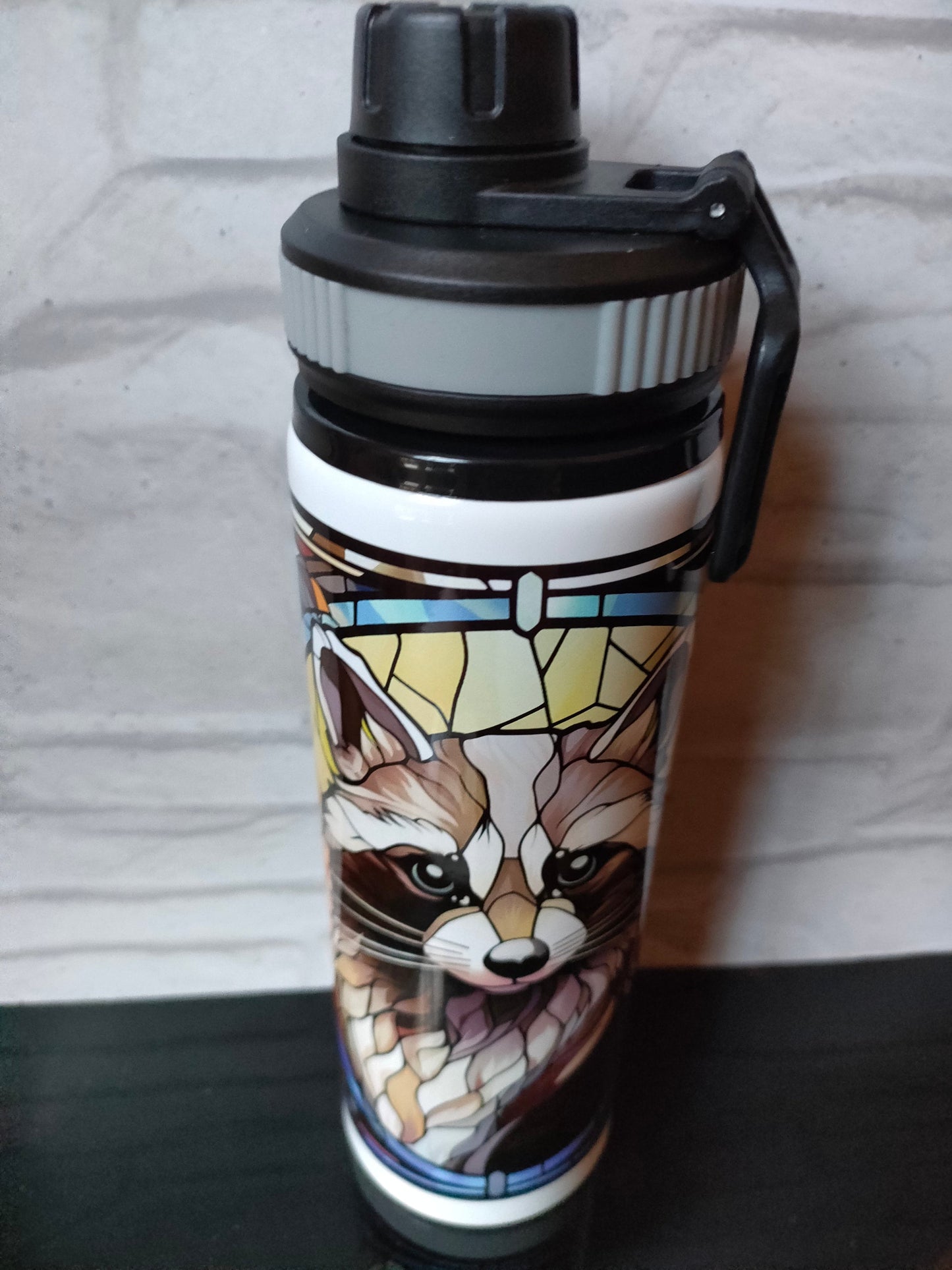 Racoon Bottle - Bluesky's creation