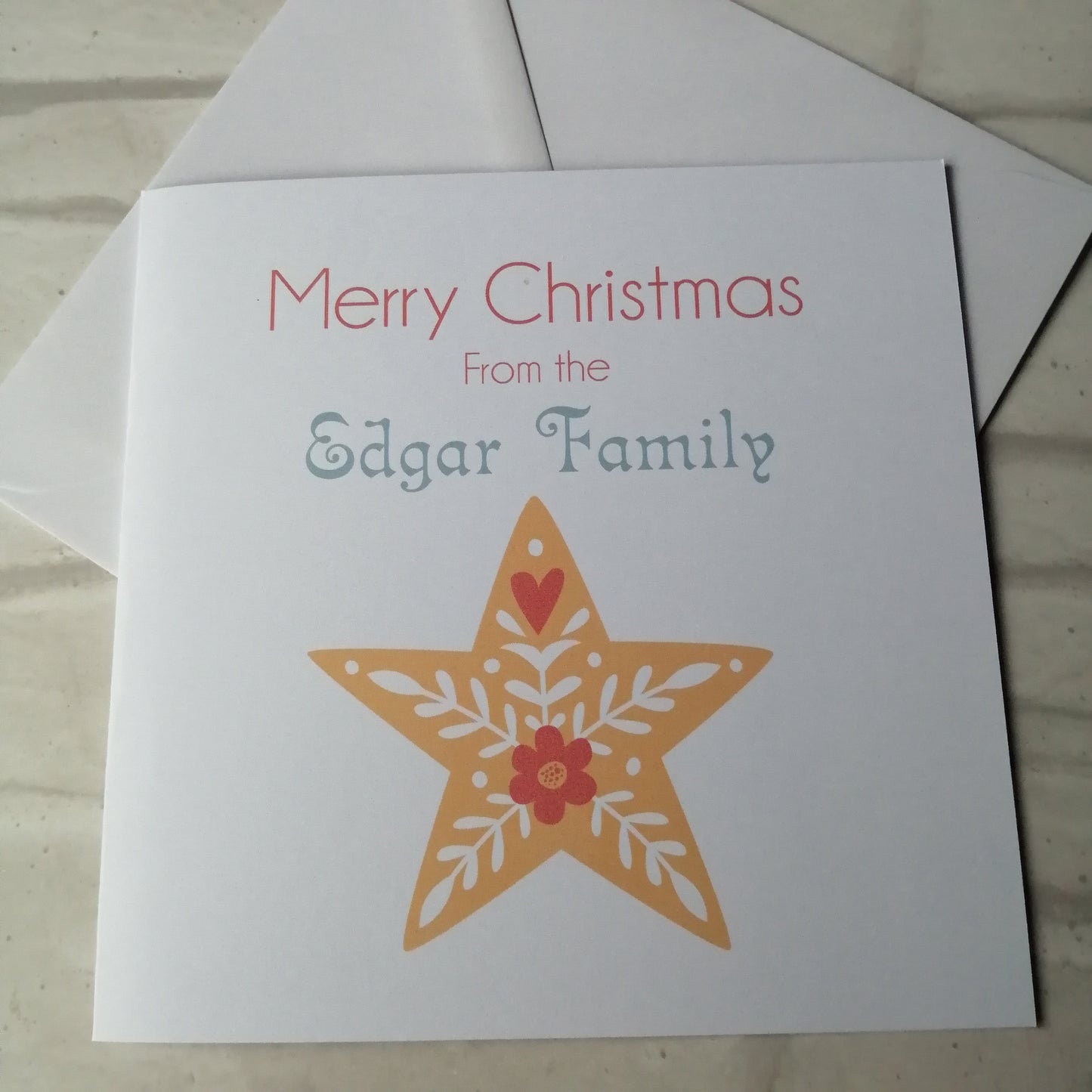 Nordic Star christmas card - Bluesky's creation