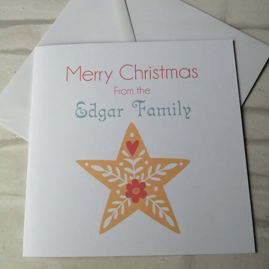 Nordic Star christmas card - Bluesky's creation