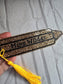 Glitter teacher pencil bookmark 