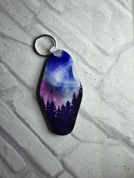 Northern Lights Motel Keyring - blueskys creation