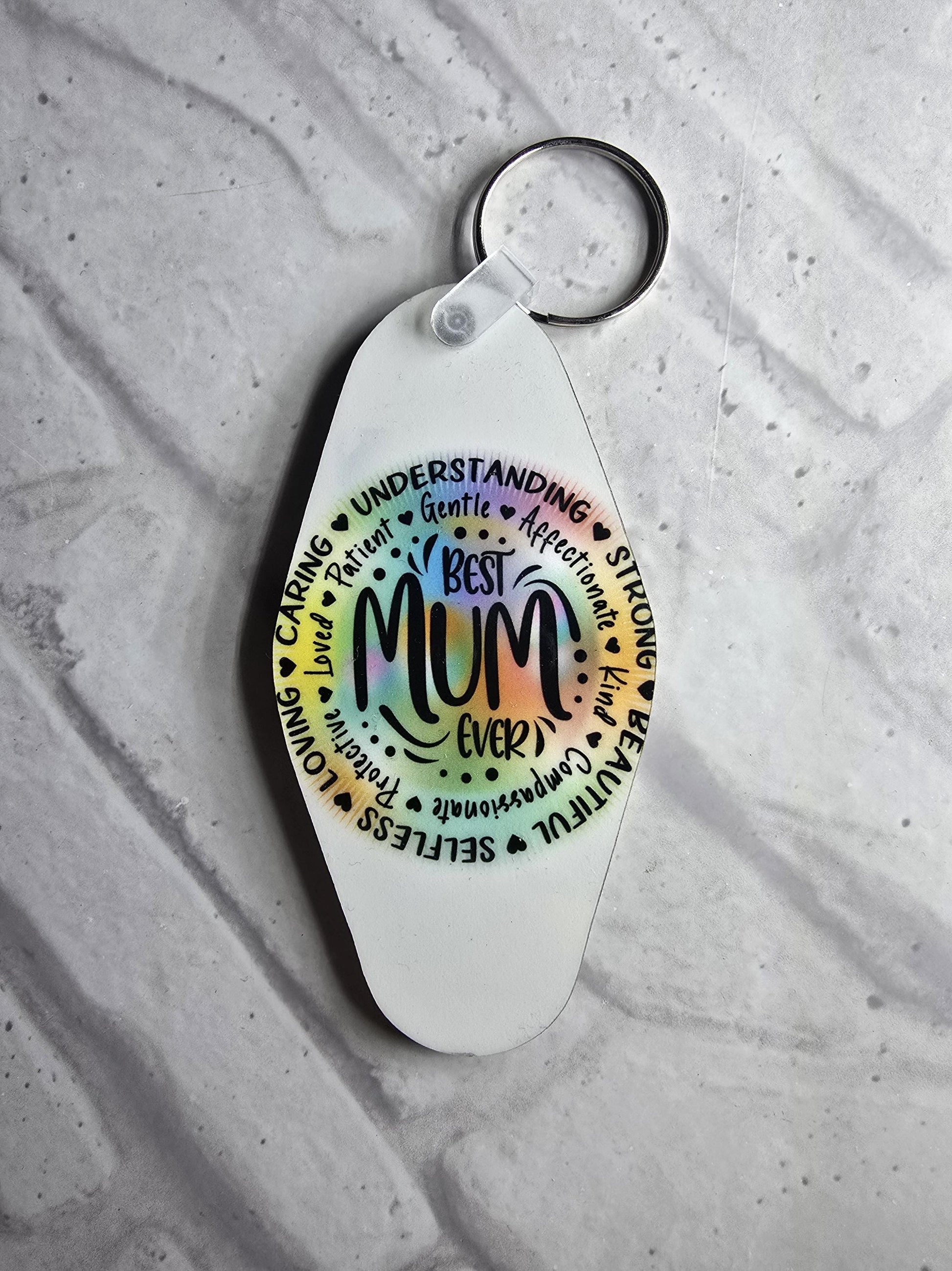 best mum keyring - blueskys creation