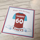 Personalised Football birthday  Card - Bluesky's creation