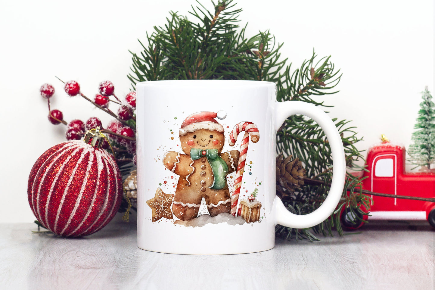 Gingerbread Ceramic Mug - Bluesky's creation