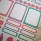 Ice Cream Stickers | Planning Weekly Kit | Daily Diary Planner Set