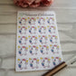Unicorn Celebration Icon Sticker | Planner Daily Diary Set