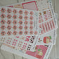 Ice Cream Sundae Kit | Functional Weekly Planning Sticker | Daily Diary Planner Set