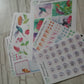 Humming Bird Planner Kit | Summer Spring Week Layout | Daily Diary Planning Stickers