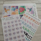 Humming Bird Planner Kit | Summer Spring Week Layout | Daily Diary Planning Stickers