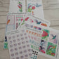 Humming Bird Planner Kit | Summer Spring Week Layout | Daily Diary Planning Stickers