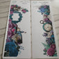 Alice in wonderland dark green purple weekly planning sticker diary daily planner set