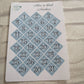 Alice in wonderland blush pink and blue weekly planning sticker diary daily planner set
