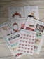 Alice in Wonderland Blush Pink Kit | Weekly Planning Sticker | Daily Diary Planner Set
