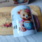 Personalised bear Tea & Biscuit Set - Bluesky's creation