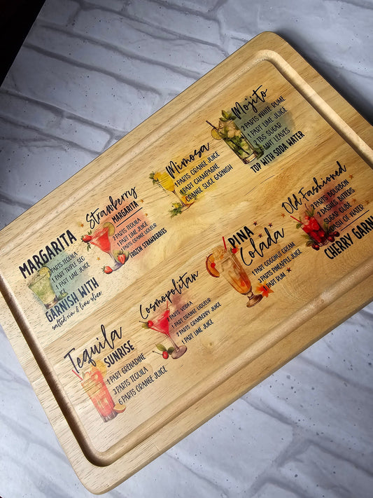 Cocktail Drink Board - Bluesky's creation