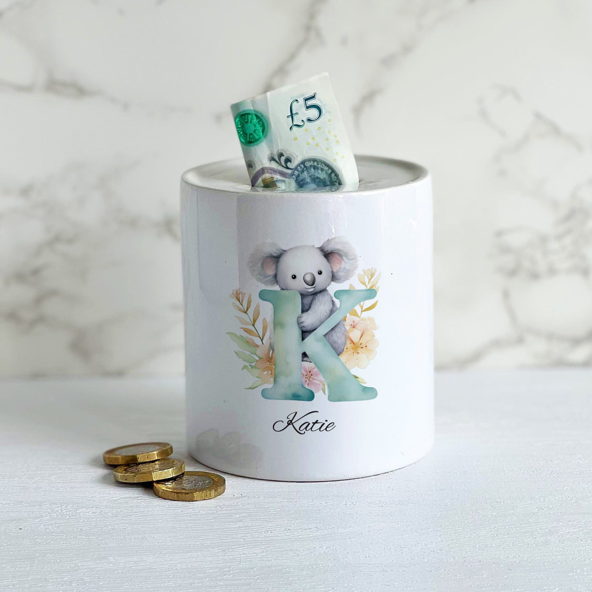 Baby Animal Money Box - Bluesky's creation