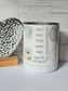 Cross stitch Mug | embroidery cup  | 300ml Soup Heat proof Xmas Gift Mug | Stitchers hot cup