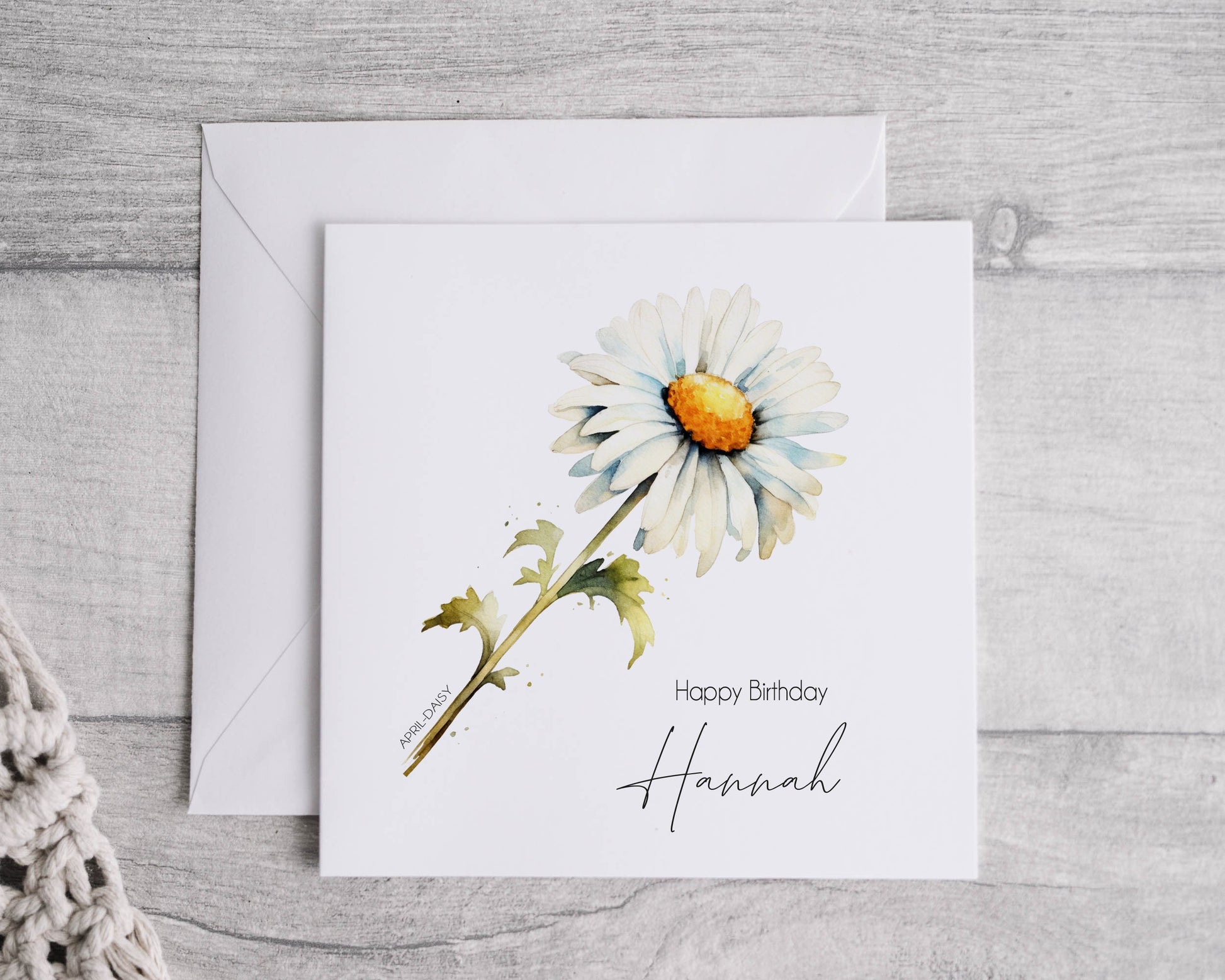 Birth Flower Birthday Card - Bluesky's creation