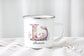 Dinosaur Initial Enamel Mug - Bluesky's creation