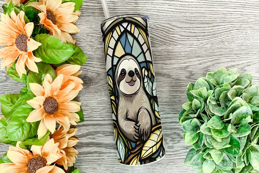 Sloth Tumbler - Bluesky's creation