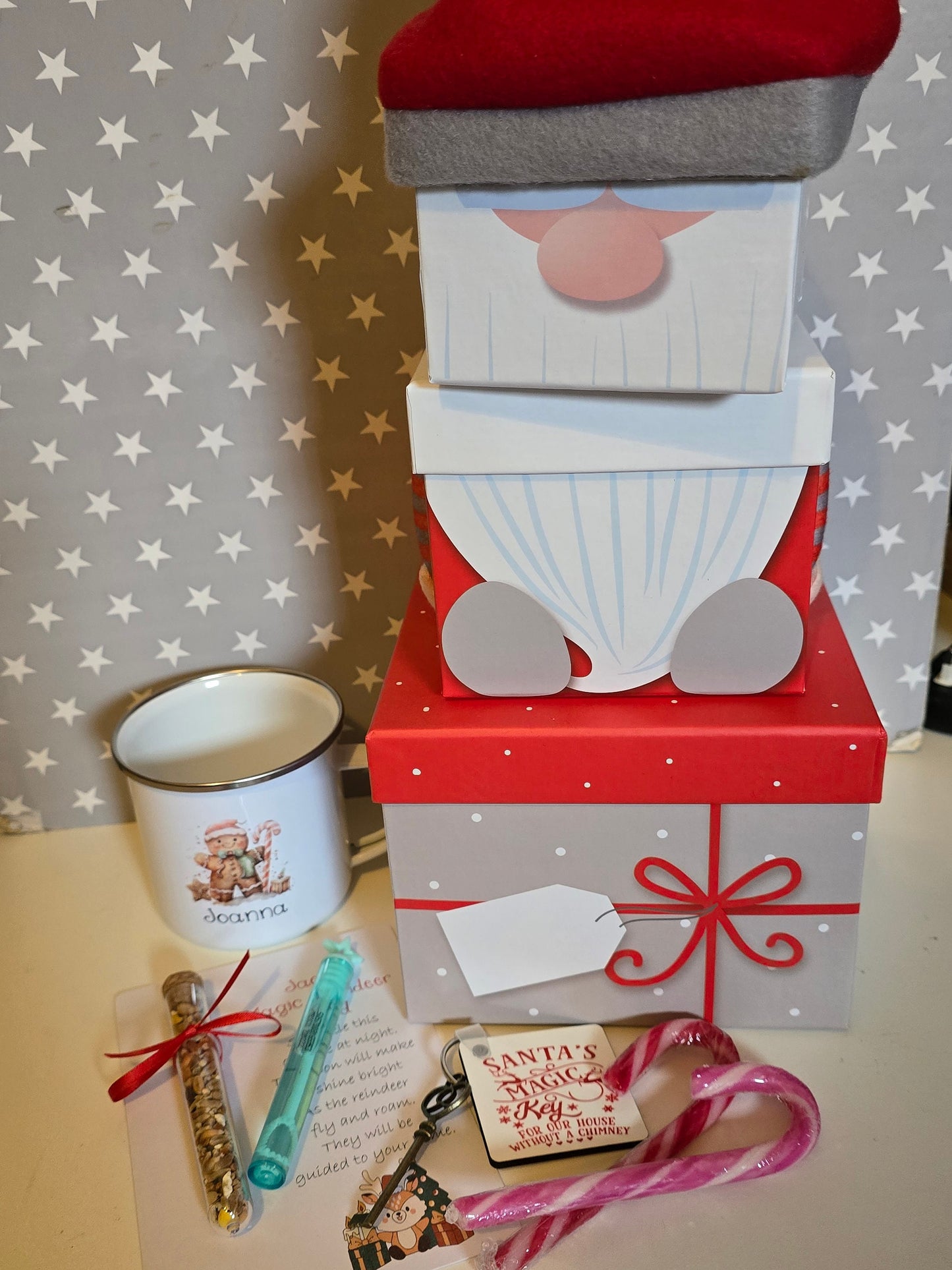 Filled Christmas Eve Box - Bluesky's creation