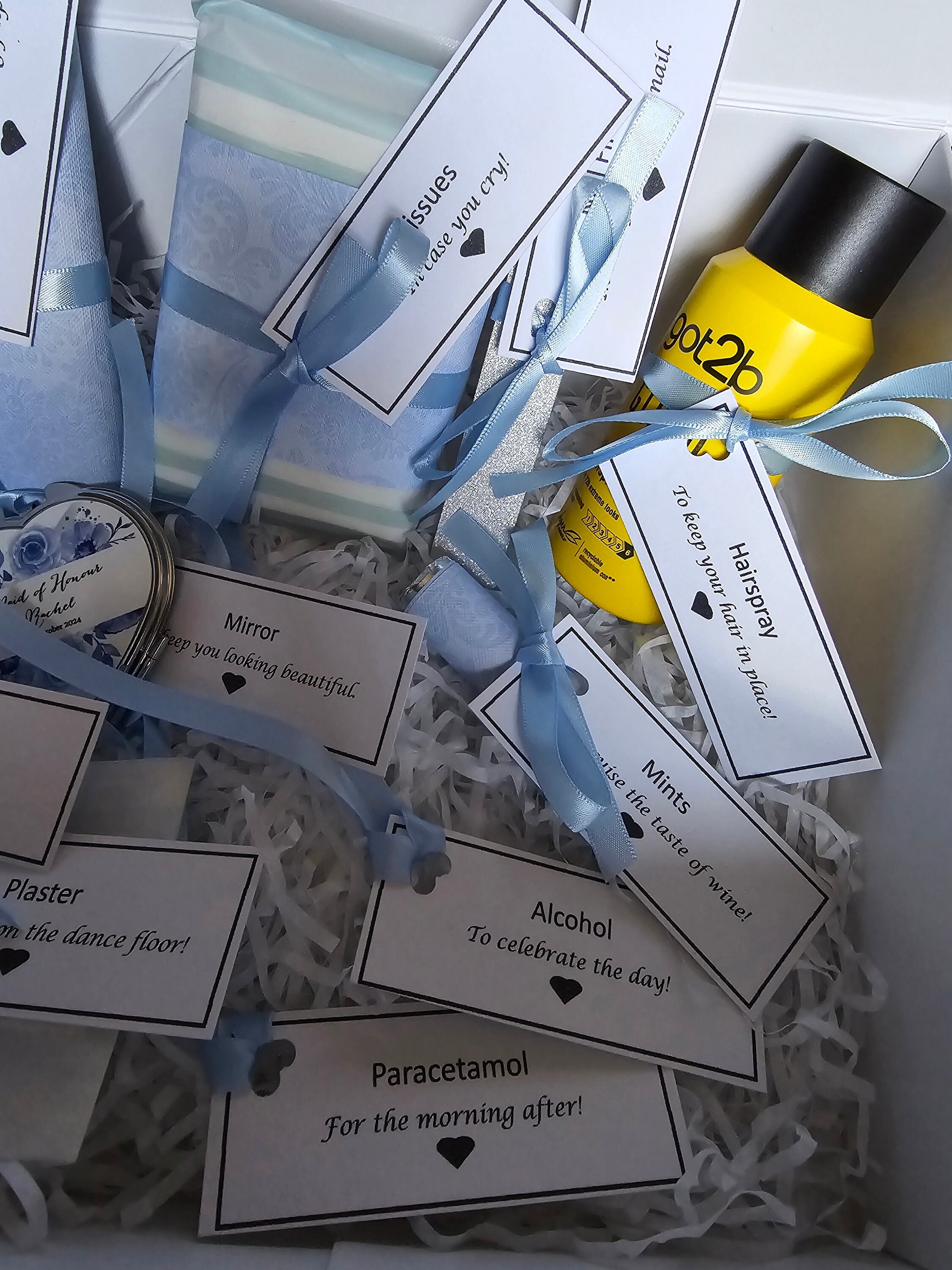 Maid of honour Keepsake Gift Hamper - Bluesky's creation