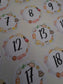 Beauty Pamper Christmas Advent Stickers