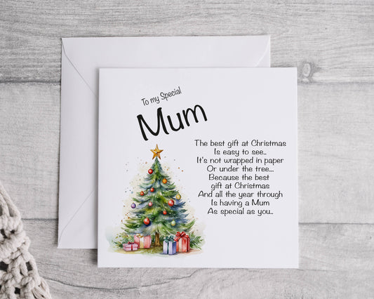 Mum Christmas Card