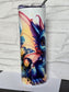 Baby Dragon 20oz Skinny Tumbler | Summer Drink Cup | Holiday Cold Drink Flask