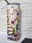 Kitten on a stack of books 20oz Skinny Tumbler | Summer Drink Cup | Holiday Cold Drink Flask